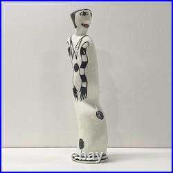 Alison Palmer 15 inch Tall Modernism / Cubism Art Pottery Ceramic Figurine