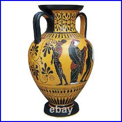 Amphora Myth of Sisyphus Persephone Hades Vase Ancient Greek Pottery Ceramic