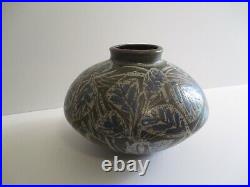 Amy Donaldson Pot Pottery Ceramic Large Modernist 1960's California Painting Art