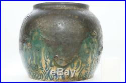 Andre Metthey(1871-1920) Petit Vase En Gres, Ceramic Art Nouveau, Pottery Art Deco