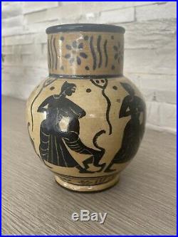 Andre Metthey(1871-1920) Vase En Gres, French Ceramic Art Nouveau Pottery