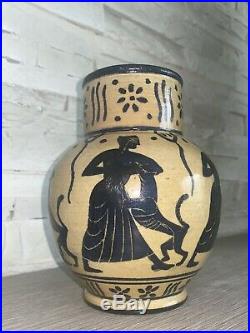 Andre Metthey(1871-1920) Vase En Gres, French Ceramic Art Nouveau Pottery
