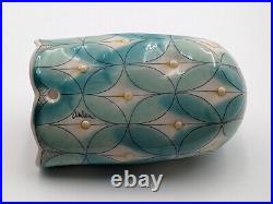 Andrea Denniston Abstract Wall Pocket Fine Art Ceramic Pottery Floral Retired