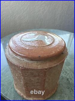Anne Hirondelle Lidded Jar Studio Art Pottery Ceramic