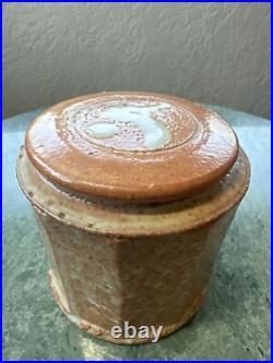 Anne Hirondelle Lidded Jar Studio Art Pottery Ceramic