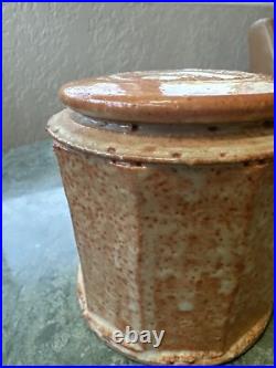 Anne Hirondelle Lidded Jar Studio Art Pottery Ceramic