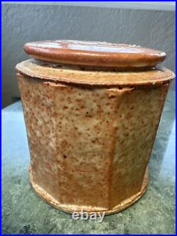 Anne Hirondelle Lidded Jar Studio Art Pottery Ceramic
