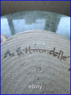 Anne Hirondelle Lidded Jar Studio Art Pottery Ceramic