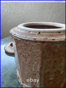 Anne Hirondelle Lidded Jar Studio Art Pottery Ceramic