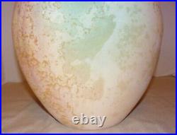 Anthony (Tony) Evans Studio Art Pottery Raku Styled Vase Signed & Number #71