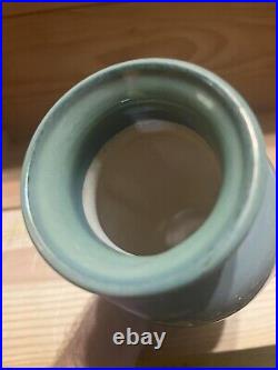 Antique 1909-23 St Lukas of Utrecht Dutch Art Pottery Blue Luster Vase? #149 K