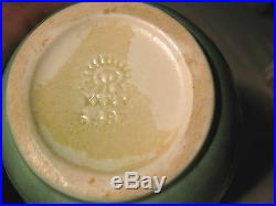 Antique American Rookwood Koy Sea Fish Tank Nautical Art Pottery Flower Vase USA