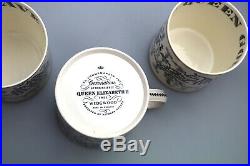 Antique British Art Pottery Wedgwood Richard Guyatt Coronation Tankard C. 1953