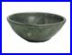 Antique Matte Green Pottery Arts & Crafts Handmade Bowl Collectible Memorabilia