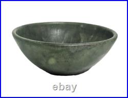 Antique Matte Green Pottery Arts & Crafts Handmade Bowl Collectible Memorabilia Antique Matte Green Pottery Arts & Crafts Handmade Bowl Collectible Memorabilia