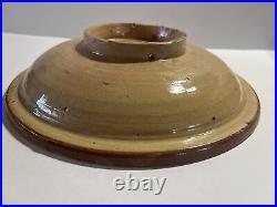 Antique Moroccan Fez Pottery Ceramic Hand Painted Wall Art Bowl 11.5 D