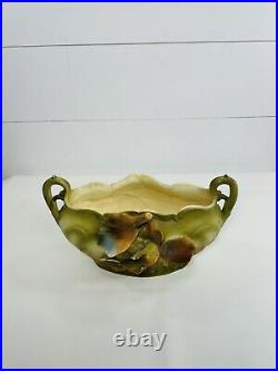 Antique Royal Dux Austria Pottery Planter Vase Art Nouveau