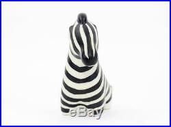 Arabia Finland Abstract Zebra Animal Art Pottery Figurine Taisto Kaasinen Rare