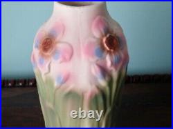 Art Deco Rare 6 Daffodils Pottery Vase