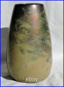 Art Nouveau Judgenstill Vase Zsolnay Pecs Iridescent Eosine