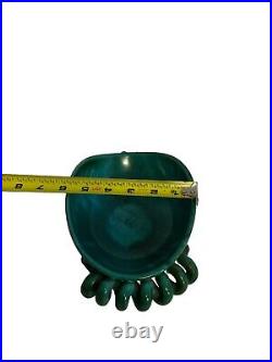 Art Pottery Ceramic Bowl Mid-Century by Alexandre, Belgium, 1950s EUC