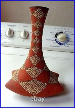 Art Pottery Larry Edward Elsner Mid Century Ceramic Vase