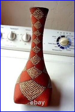 Art Pottery Larry Edward Elsner Mid Century Ceramic Vase