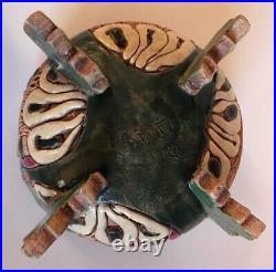 Art Pottery Leaf Ceramic Bowl Dish