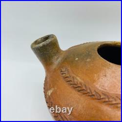 Art Pottery Pitcher Ceramic Terracotta Sandstone Handmade Clay Jug Earthen