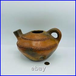 Art Pottery Pitcher Ceramic Terracotta Sandstone Handmade Clay Jug Earthen