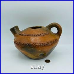 Art Pottery Pitcher Ceramic Terracotta Sandstone Handmade Clay Jug Earthen