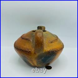 Art Pottery Pitcher Ceramic Terracotta Sandstone Handmade Clay Jug Earthen