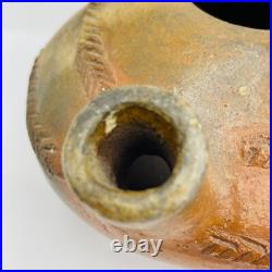 Art Pottery Pitcher Ceramic Terracotta Sandstone Handmade Clay Jug Earthen