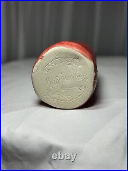 Art Studio Pottery Ceramic Mushroom Woman Nude Vase Cottagecore Feminist
