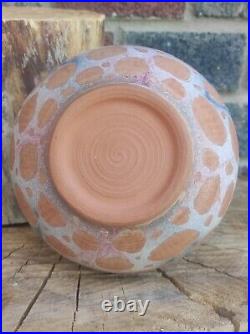Art pottery vase vintage handmade. Ceramic vase. Author's work in a single copy