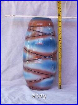 Art pottery vase vintage handmade. Ceramic vase. Vases. Author's work