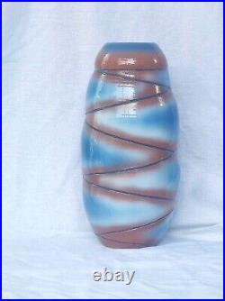 Art pottery vase vintage handmade. Ceramic vase. Vases. Author's work