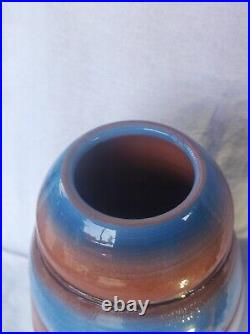 Art pottery vase vintage handmade. Ceramic vase. Vases. Author's work