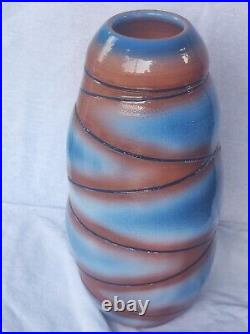 Art pottery vase vintage handmade. Ceramic vase. Vases. Author's work