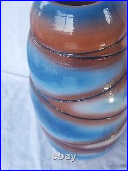 Art pottery vase vintage handmade. Ceramic vase. Vases. Author's work