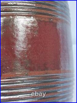 Art pottery vase vintage handmade. Interior vase. Author's work in a single copy