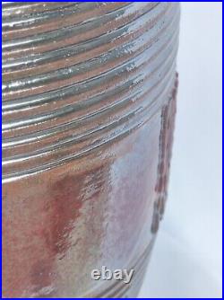 Art pottery vase vintage handmade. Interior vase. Author's work in a single copy