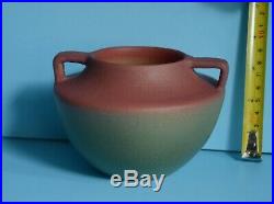 Arts & Crafts Pottery Buttress Handles Matte Finish Medium Vase