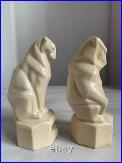 Ashtead Potters Donald Gilbert Art Deco Jungle Book Figures Balloo & Bacheera