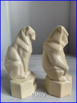 Ashtead Potters Donald Gilbert Art Deco Jungle Book Figures Balloo & Bacheera