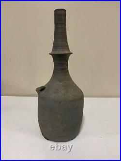 Asian Korean Archaic Style Silla Style Ceramic Pottery Sprinkler Vase