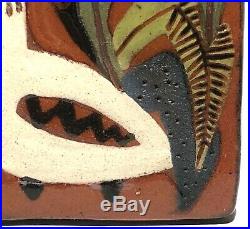 Astrid Tjalk Denmark MID Century Danish Modern Studio Art Pottery Artisan Brooch