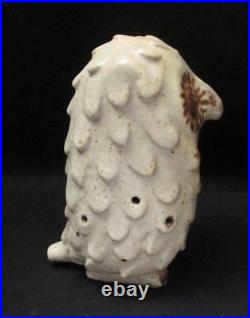 Australian Studio Pottery Signed Cynthia Mitchell Owl Figurine Sculpture #2