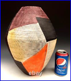 BITOSSI Italy ALDO LONDI Raymor Italian Art Pottery BIG 13 Ceramic Vase MCM