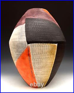 BITOSSI Italy ALDO LONDI Raymor Italian Art Pottery BIG 13 Ceramic Vase MCM